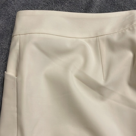 Lafayette 148 New York Irving Wool Dress Pants Women's Size 10 Beige Tan Cream - Picture 5 of 12